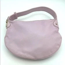 Marc Jacobs - women’s Hobo mini Bag Lilach genuine leather one shoulder top zip