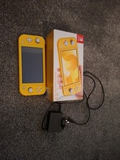Nintendo Switch Lite Yellow Console with Game, Complete and Boxed