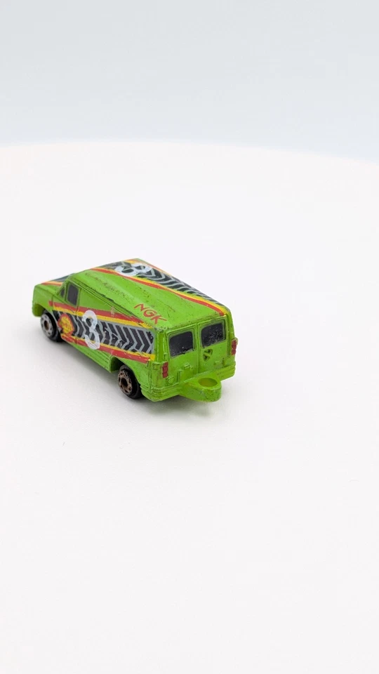 Micro Machines 1992 Ultra Fast Green NGK Shell Ford Van #3 Bonus Read Descript - Image 3 of 4