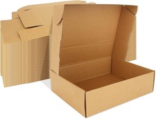 25PCS Small Parcel Postal Boxes 25x 20x 7cm Corrugated Cardboard Boxes for Post