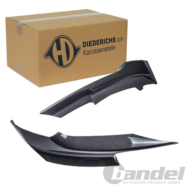 Diederichs Tuning Spoiler Links Rechts Vorne Carbon GlÄNzend Passend FüR BMW 3-image
