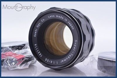 【EXC】 PENTAX Super-Takumar 55mm F1.8 Late Version w/cap&Filter #am4681