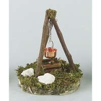 Kahlert Licht 040676: Mini Lagerfeuer Mit Kessel & Flackerlicht 140Mm