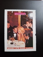 Rare 1992 Madonna Smash Hits Australia Music Card 