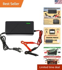 LiFePO4 Battery Charger for 12V Lithium Iron Phosphate Batteries   Fast Charg...