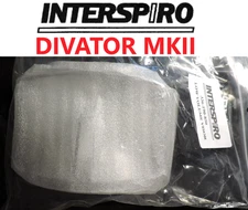 New Interspiro Divator MKII mask visor low OTS AGA scuba dive FFM 336-190-850