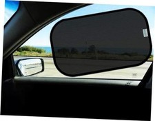 Car Window Shades - 22x14in 56x36cm 2 Semi-Transparent 2 Transparent