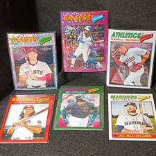 Topps Heritage MLB Trading Card Lot Ozzie Albies Casey Schmitt CJ Abrams