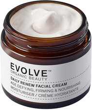 Image of Evolve Organic Beauty Daily Renew Facial Cream - Daily Moisturiser with Anti-Age