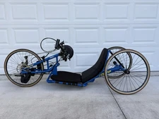 Invacare Top End Force handcycle 27 speeds.
