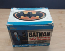 1989 Topps Batman Movie Cards, 2nd Series, boxed