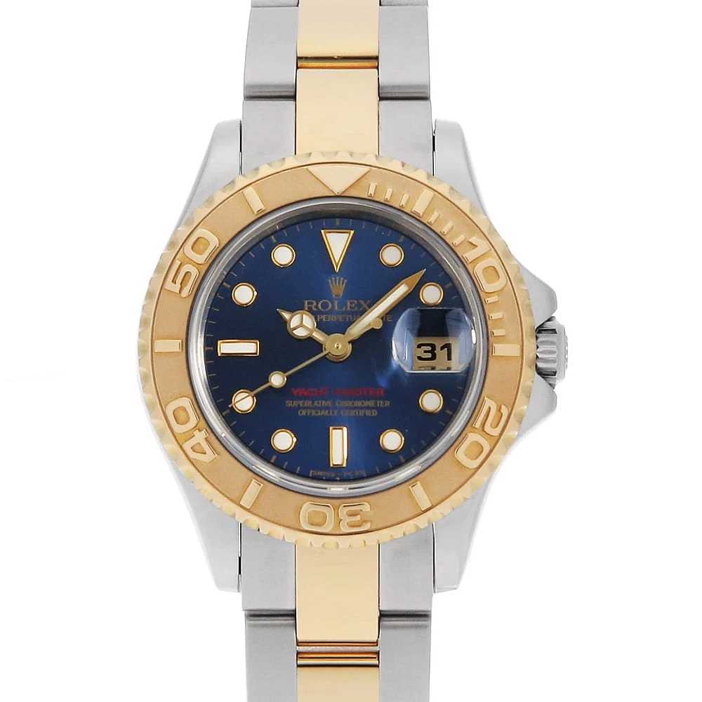 Rolex — ROLEX Yacht master 69623 blue all tritium U Number second hand Women