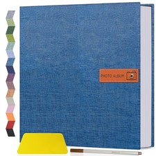 Large Photo Album Self Adhesive 4x6 5x7 8x10 Scrapbook Album DIY Picture Book...