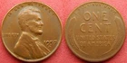 1957 D. Lincoln Wheat Cent / Penny - Re-punched Mint Mark