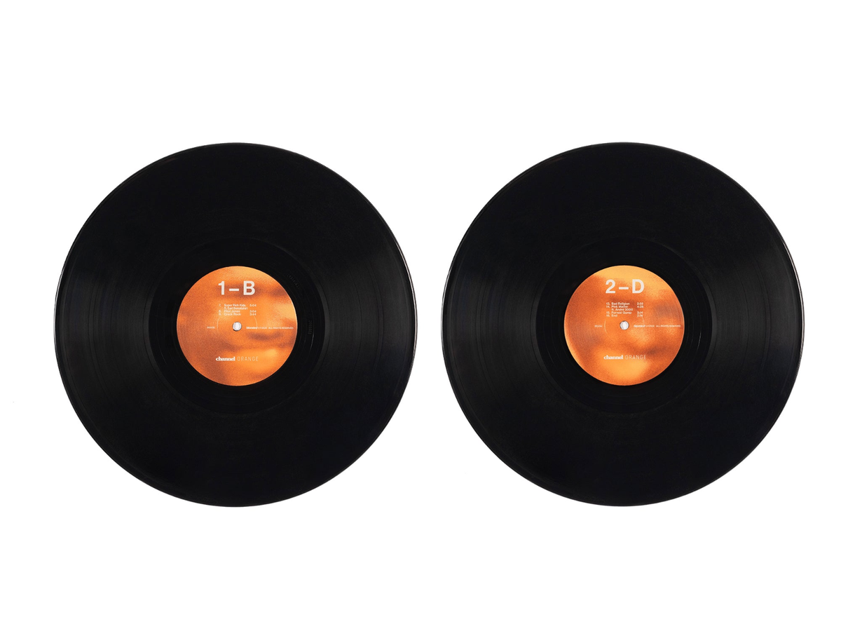 Frank Ocean Channel Orange Black Vinyl 2xLP 2025 Pressing Factory