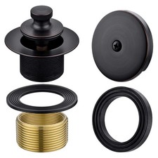 Brass Bathtub Drain Kit Lift And Turn Tub Drain Kit With Overflow Faceplate Oil