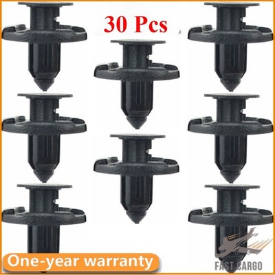 30x For 01553-05323   Bumper &   Liner Push-Type Clips Fasteners #bv