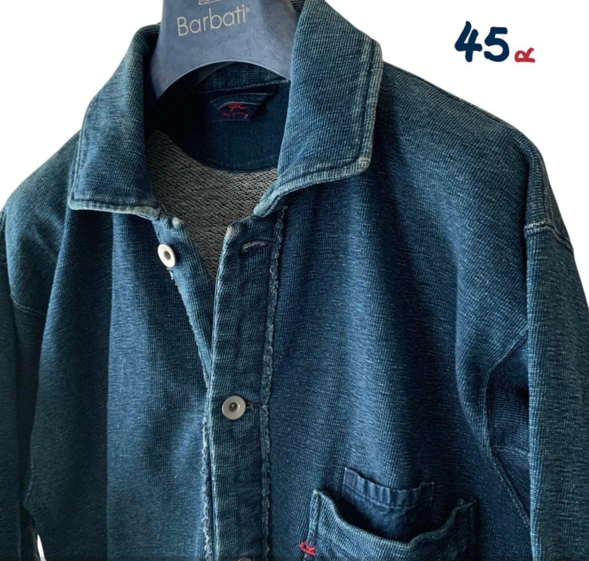 Camisas De Manga Larga Indigo Tamaño Regular Para Hombres