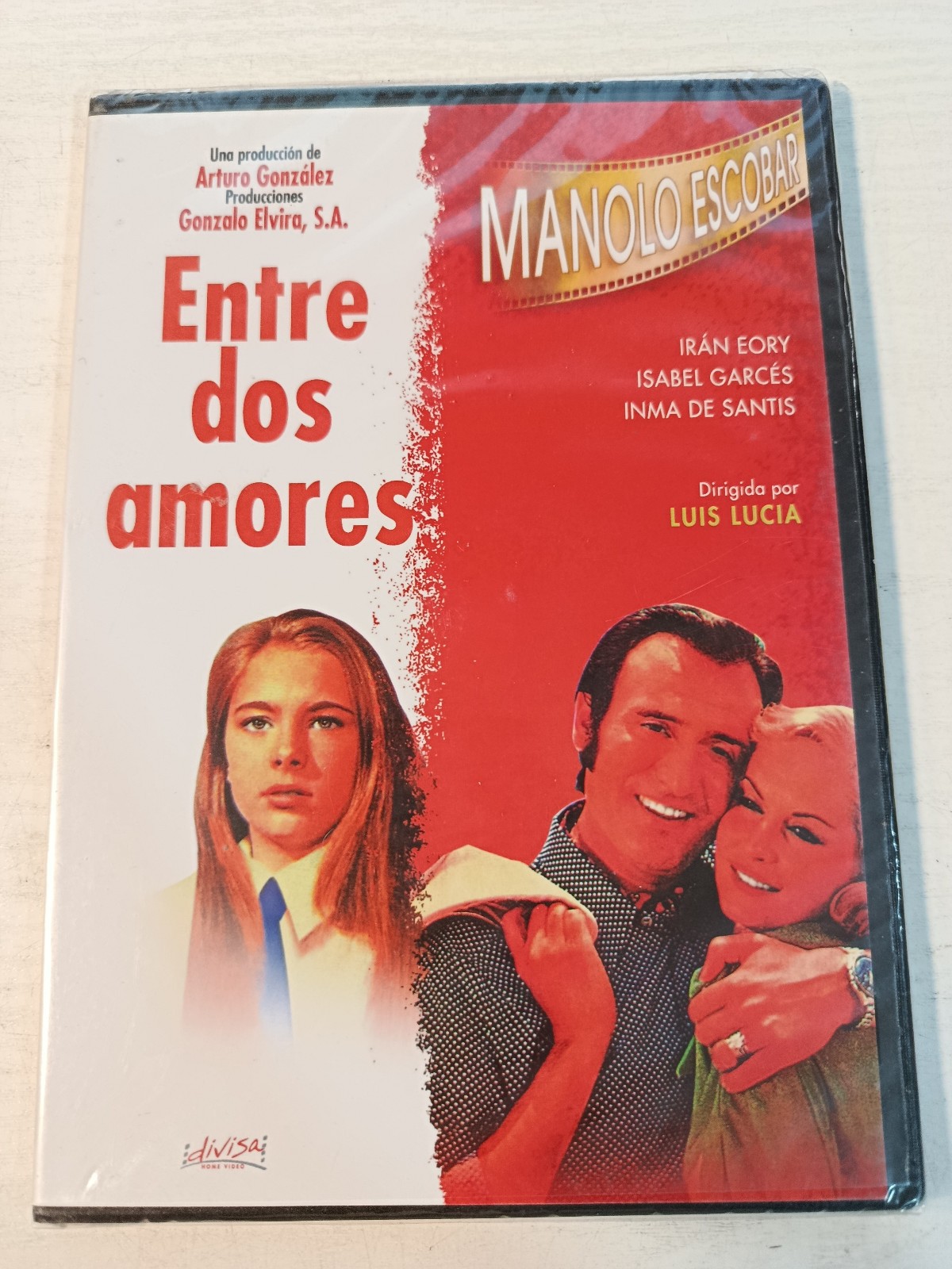 Entre Dos Amores MANOLO ESCOBAR Luis Lucia - DVD Region All Español Nuevo