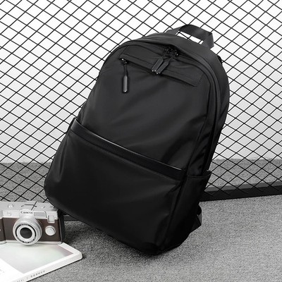 Computer Bag Backpack Mens Large Capacity Casual Waterproof Fabric Suitable New