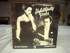 Unfaithfully Yours EXTENDED PLAY Laserdisc CBSFox Video