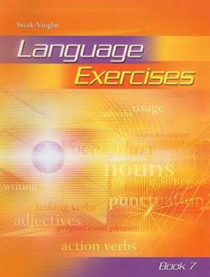 Language Exercise: Student Workbook - Paperback By STECK-VAUGHN - VERY GOOD