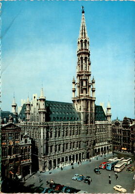 BRUXELLES, Grand'Place, Hôtel de Ville, Grote Markt, St Postcard