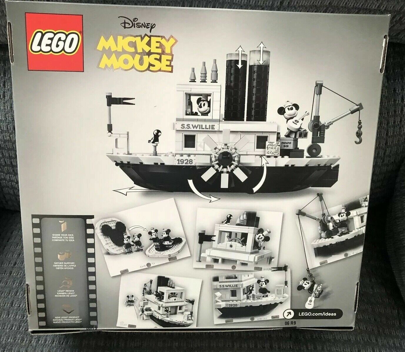 steamboat willie lego misprint