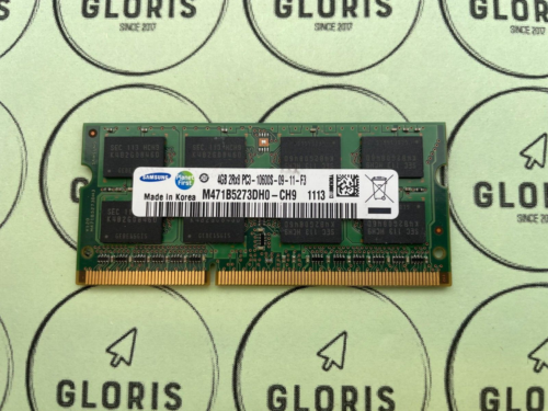 Samsung 4GB 2Rx8 PC3-10600S-09-11-F3 SODIMM M471B5273DH0-CH9 Laptop Pamięć RAM - Zdjęcie 1 z 2