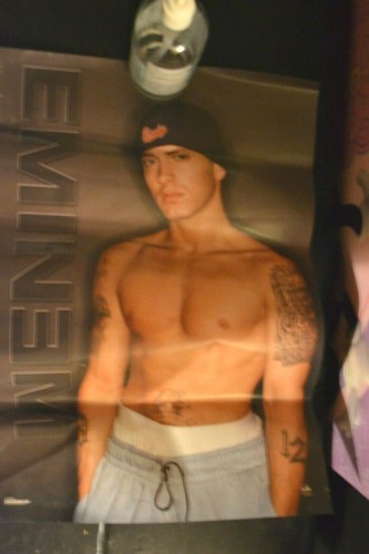 Eminem Poster Vintage 2002 Slim Shady Funky NO pin holes Rap Hip HOP - 第 1/4 張圖片