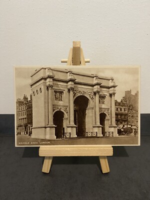 Vintage Postcard Marble Arch, London, England, Architecture, W. Straker's 