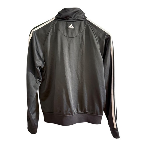 Adidas NBA All-Star 2008 Track Jacket Full Zip Black White Stripe - Imagen 2 de 4