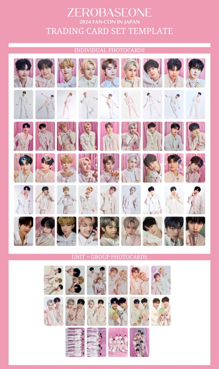 ZEROBASEONE] YURA YURA / FAN-CON in Japan random photocard PC set