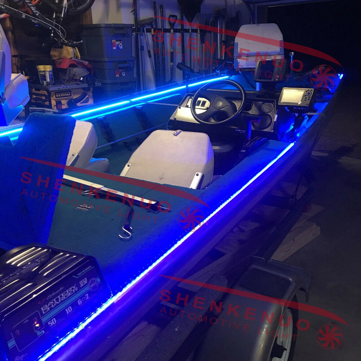 Remote control 2024 pontoon boat