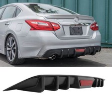 Black Car Rear Bumper Diffuser Wing Lip Splitter Body Kits For Nissan Altima Z5s