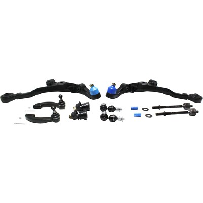 Lower Control Arm Upper Ball Joint Tie Rods 10pc Kit Fits Cirrus Sebring Stratus