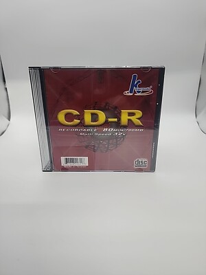 K Hypermedia CD-R Recordable 80 Min 700 MB Multi Speed 32x Discs Lot of 20 NEW