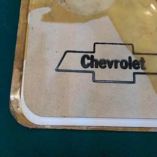 Vintage Chevrolet FX14 Groboski Accessories Splash Guards Mud Flaps White Chevy - Picture 16 of 23