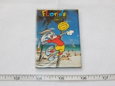 Magnet LT Looney Tunes Florida Bugs Bunny Magnetic fridge 2 1/8" X 3" 