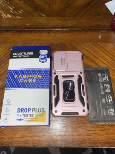 Adventurer Heavy Duty Samsung S23 Ultra Phone Case - Rose Gold Shockproof