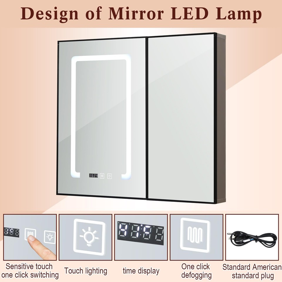 LED Mirror Medicine Bathroom Medicine with LED Lights