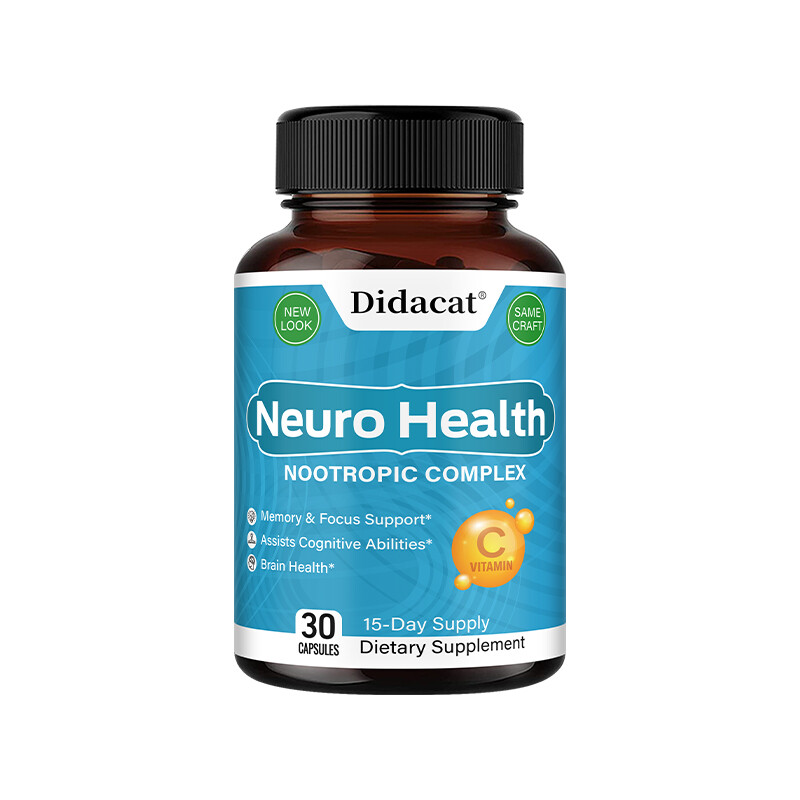 Neuro Health - Nootropic Memory Brain Health Focus Energy Support ...