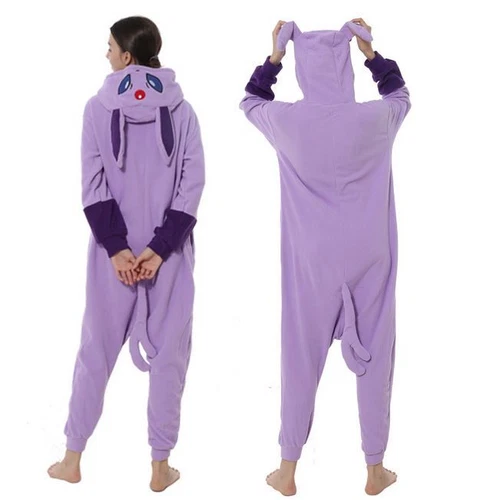 Adults Pokemon Costume Kigurumi Pajamas Sleepwear Pyjamas Pikachu Gengar Cosplay - Picture 20 of 65