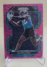 2021 PANINI PRIZM JALEN CAMP PINK DISCO RC #410 Ser #03/15 JACKSONVILLE JAGUARS