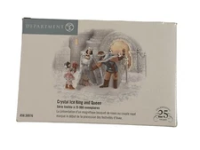 Dept 56 Heritage Village CRYSTAL ICE KING AND QUEEN 58976 Limited Edition w/box