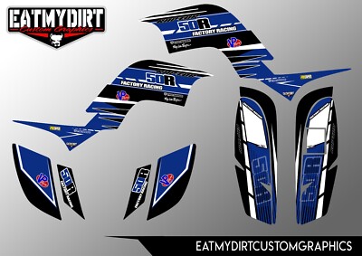 FOR YAMAHA RAPTOR 50 2006-14 ATV GRAPHICS KIT STICKERS DECALS QUAD YFZ 50  YFM