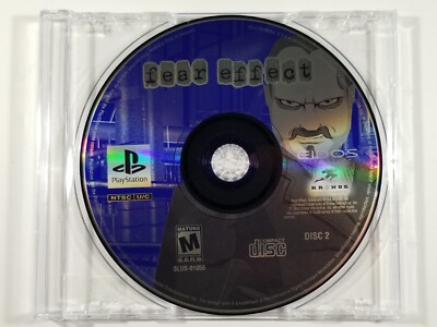 ¤ Fear Effect Disc 2 Only ¤ (Game Disc) GREAT Sony Playstation 1 PS1 Authentic