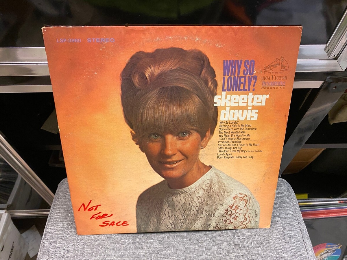 SKEETER DAVIS - WHY SO LONELY? 【LPレコード】 Skeeter Davis - Why So Lonely? (LP, Album) | eBay