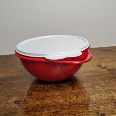 Tupperware Thatsa Mini Bowl 1.4L (6 Cups) Red NEW 3056