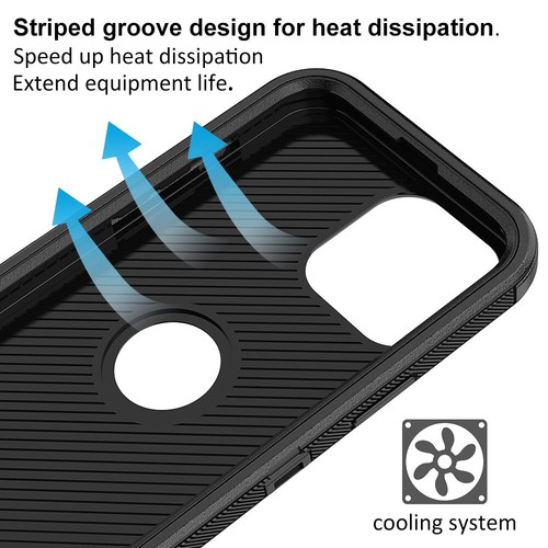 For iPhone 13 Pro Max/Pro/Mini Case Phone Cover Heavy Duty+Tempered Glass Screen - Picture 10 of 19